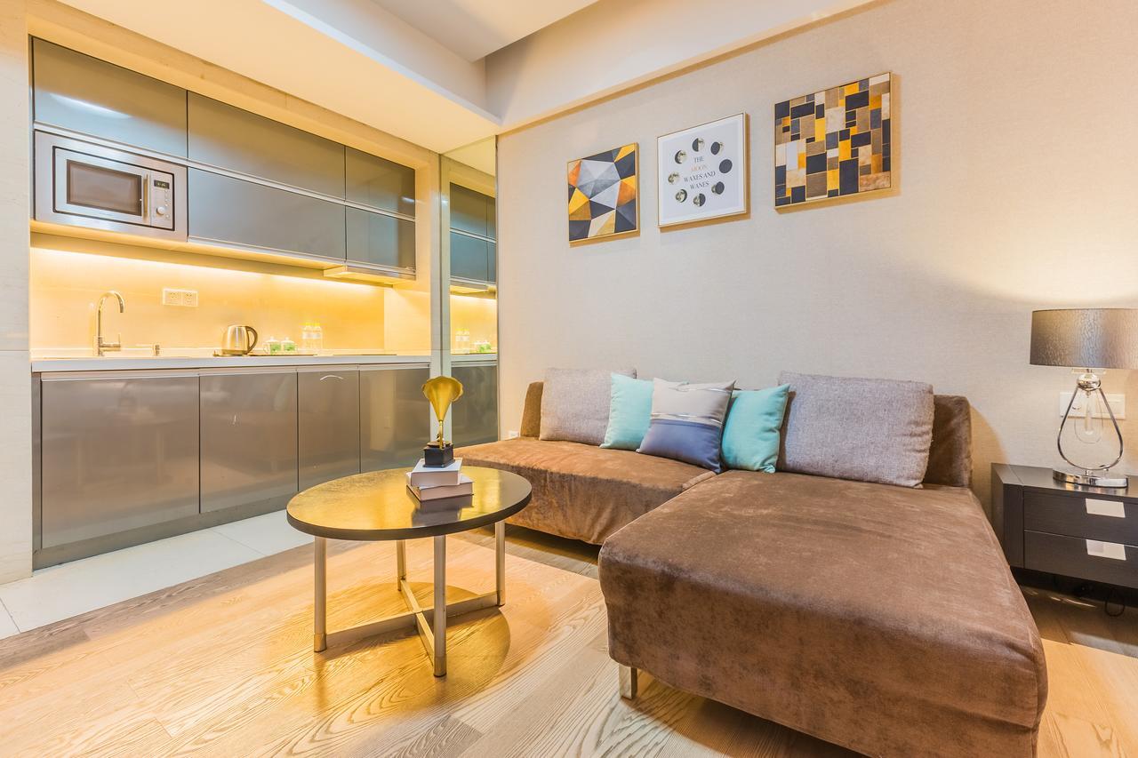Binjiang Starlight Public Pavilion Hotel Apartment Hangzhou Esterno foto