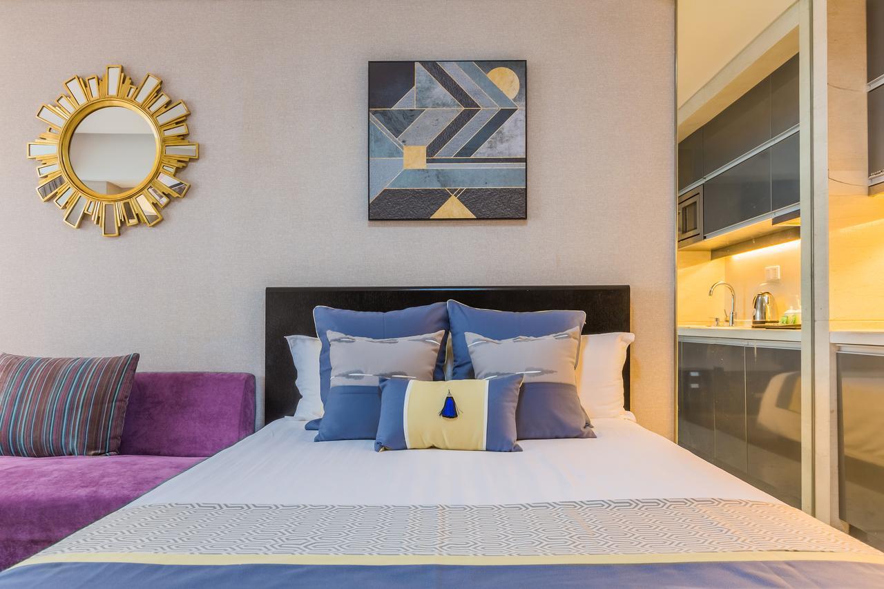 Binjiang Starlight Public Pavilion Hotel Apartment Hangzhou Esterno foto