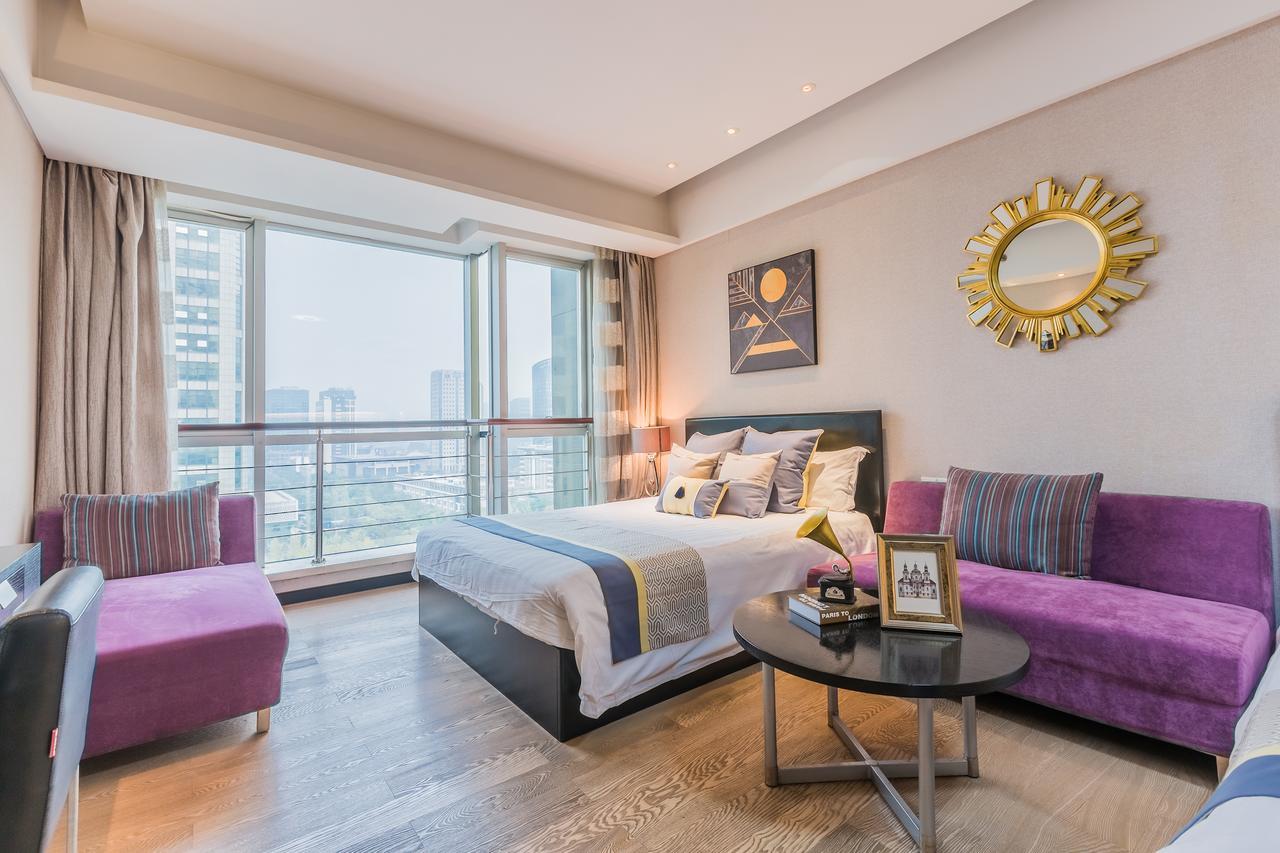 Binjiang Starlight Public Pavilion Hotel Apartment Hangzhou Esterno foto