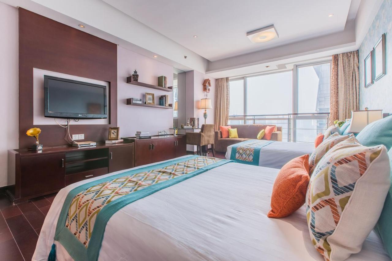 Binjiang Starlight Public Pavilion Hotel Apartment Hangzhou Esterno foto