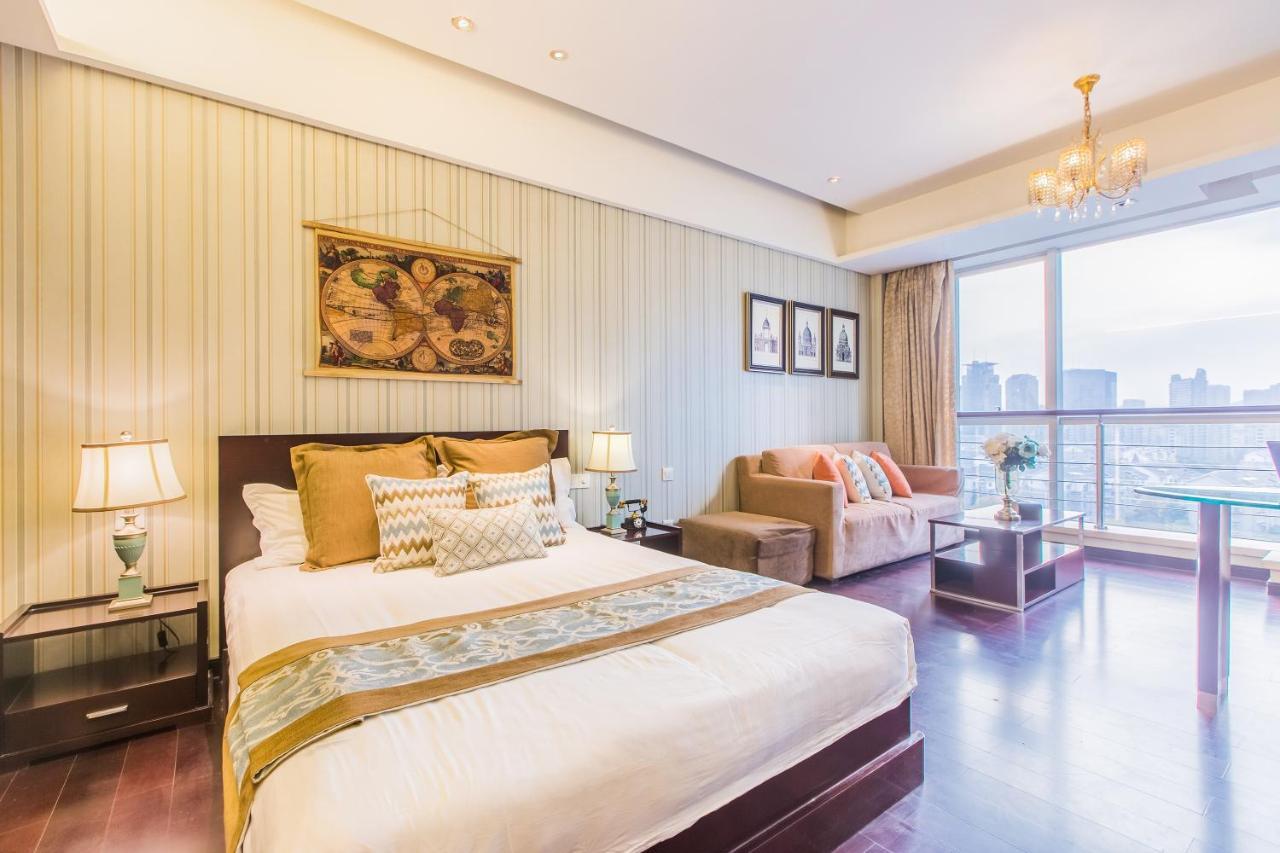 Binjiang Starlight Public Pavilion Hotel Apartment Hangzhou Esterno foto