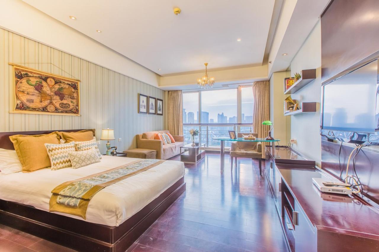 Binjiang Starlight Public Pavilion Hotel Apartment Hangzhou Esterno foto