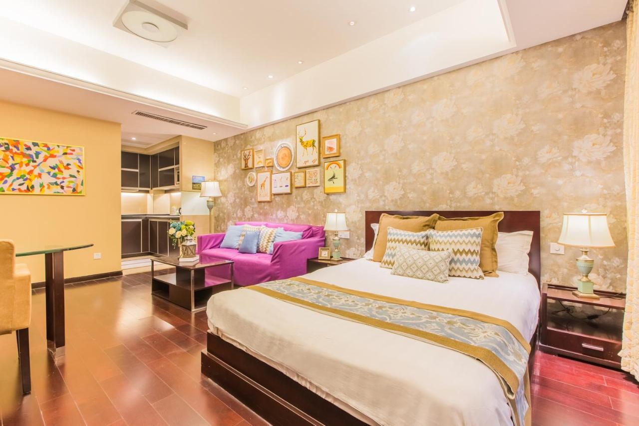 Binjiang Starlight Public Pavilion Hotel Apartment Hangzhou Esterno foto