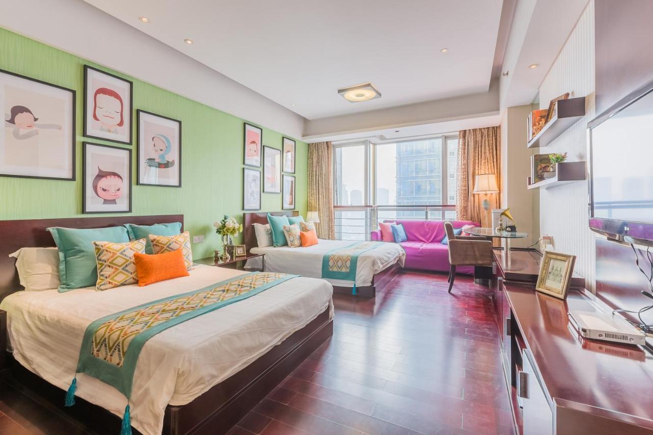 Binjiang Starlight Public Pavilion Hotel Apartment Hangzhou Esterno foto